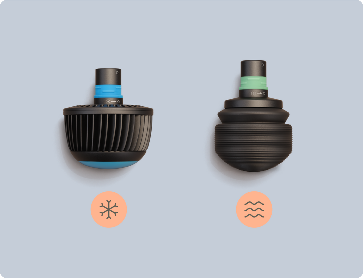 Kompatibilní s nástavci Cold Plus a Vibration Plus